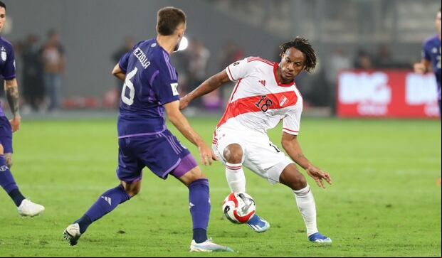André Carrillo estuvo en 5 de los 6 partidos de Perú en las Eliminatorias 2026. (Foto: GEC)