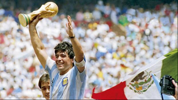 La Copa del Mundo de Argentina de 1986, en México, capitaneada por un increíble Maradona. (Foto: Agencias)