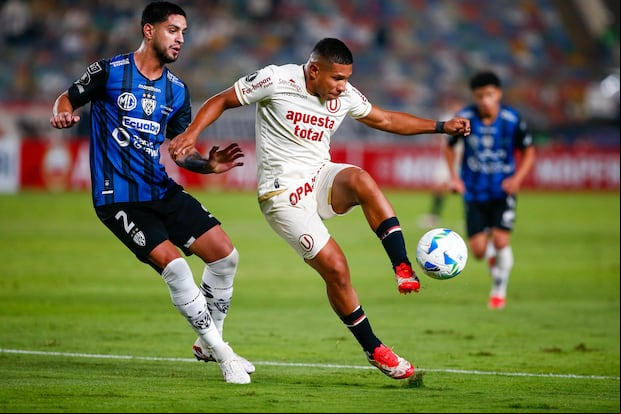 Universitario solo empató 1-1 Independiente del Valle y se complicó en la Copa Libertadores. (Fernando Sangama @gec)