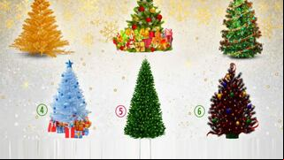 Descubrirás la clase de persona que eres, de acuerdo a tu árbol de Navidad favorito