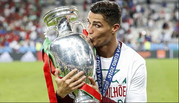 Cristiano Ronaldo ganó con Portugal la Eurocopa y con el Real Madrid la Champions League en el 2016. (Foto: Getty Images)