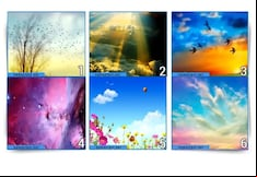 Debes escoger un cielo para que sepas qué tipo de persona eres