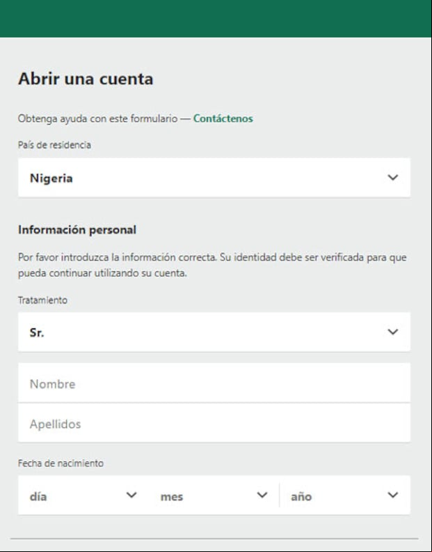 Como Crear una Cuenta en bet365