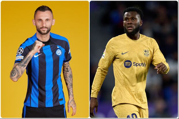 Brozovic por Kessié, el cambio de cromos que busca el Barcelona. (Foto: Getty Images)