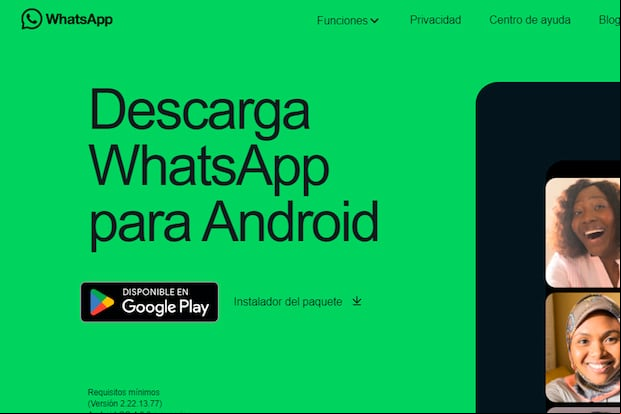 De esta manera podrás instalar WhatsApp en un celular no compatible. (Foto: WhatsApp)