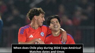 When does Chile play during 2024 Copa America? Matches dates and times