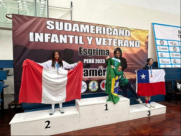 Perú obtuvo 26 medallas en el Campeonato Infantil y Veterano de Esgrima. (Foto: Difusión)