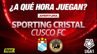 Horarios para ver el partido de Sporting Cristal vs. Cusco