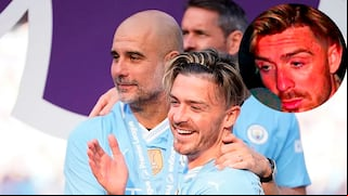 El espectáculo de Grealish: así llegó y así se fue de la fiesta del City tras el campeonato