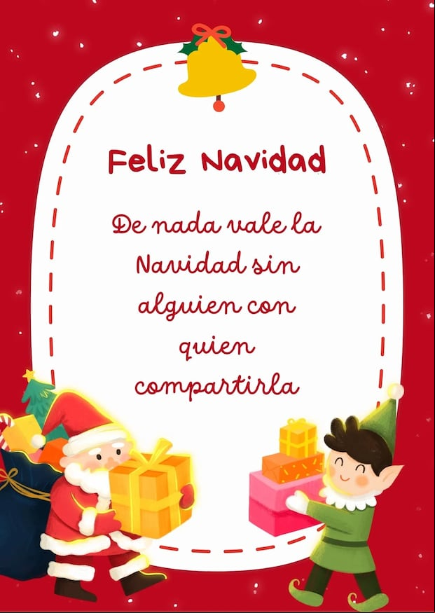 Las mejores postales para dedicar en Navidad este 25 de diciembre. (Foto: Google).