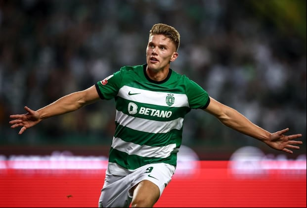At just 26 years old, Viktor Gyökeres became a goal scorer for Sporting CF of Portugal in the 2024-25 season. | Photo by sporting.pt
