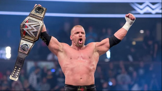 Triple H hizo cuatro eliminaciones para ganar el Royal Rumble y el título en 2016. (Foto: WWE)