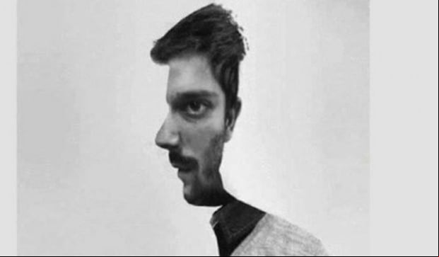 Conoce qué clase de persona eres si ves al hombre de frente o de perfil. (Foto: MDZOL)