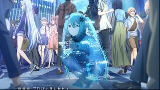 Hatsune Miku da el salto de los juegos al anime en “Colorful Stage”