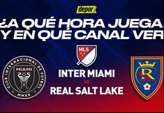 A qué hora jugaron Inter Miami vs. Real Salt Lake y en qué canales por la MLS