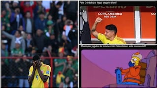 Con Jhon Córdoba en el centro: los memes de la derrota de Colombia ante Bolivia por Eliminatorias 2026