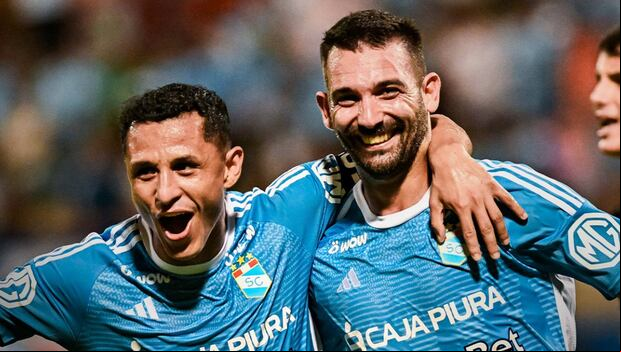 Yoshimar Yotún y Martín Cauteruccio también jugaron juntos en Cruz Azul. (Foto: Sporting Cristal)