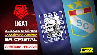 ¿A qué hora juegan Sporting Cristal vs. Alianza Atlético?