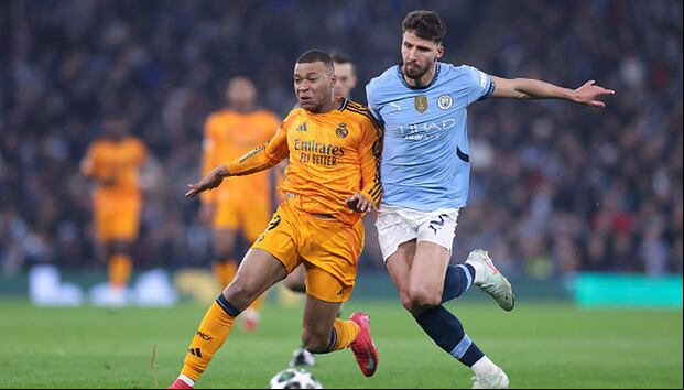 Real Madrid and Manchester City will face at Santiago Bernabéu Stadium for the UEFA Champions League. | Photo by Getty Images