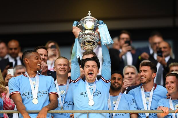 Manchester City se alzó como campeón de la FA 2023 Cup tras vencer al United. (Foto: Getty Images)