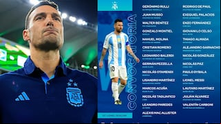 Regresó Messi: Argentina presentó su lista de convocados con ‘bajas’, pero también con nuevos rostros