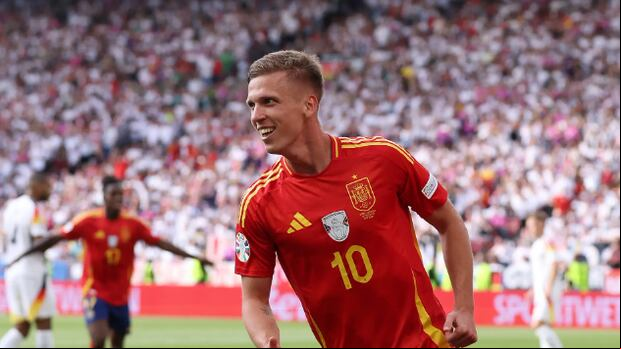 Dani Olmo complicaría la continuidad de Ilkay en Barcelona. (Foto: Getty)
