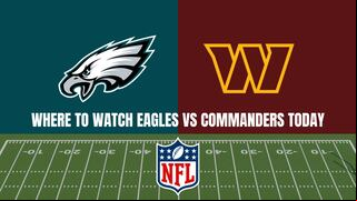 Where to watch Eagles vs. Commanders? NFL Wild Card time, TV, free stream