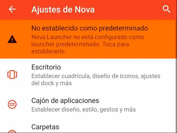 WHATSAPP | Recuerda siempre poner como predeterminado a Nova Launcher para evitar problemas. (Foto: MAG - Rommel Yupanqui)