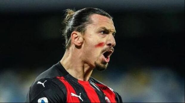 Zlatan Ibrahimovic se despidió del fútbol vistiendo la camiseta del AC Milan. (Foto: Getty)