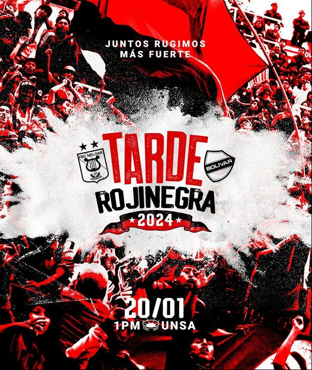 La presentación de la ‘Tarde Rojinegra’ en sus redes sociales. (Foto: X)