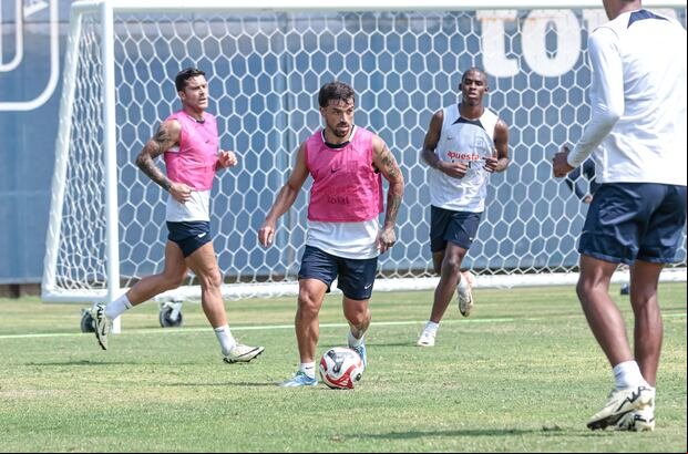 Gabriel Costa no fue considerado para el partido de Alianza Lima ante Colo Colo por Copa Libertadores. (Foto: Prensa AL)