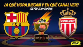 En qué canales TV ver Barcelona vs Mónaco y a qué hora juegan por Trofeo Joan Gamper