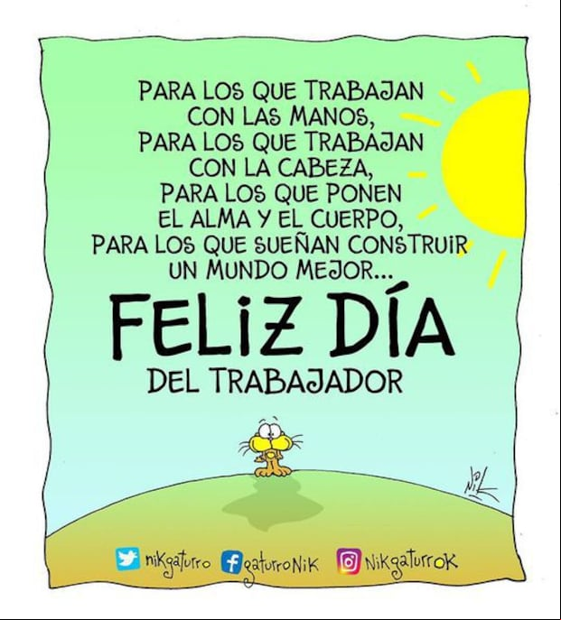 Frases para compartir por el Día del Trabajo en México. (Facebook)