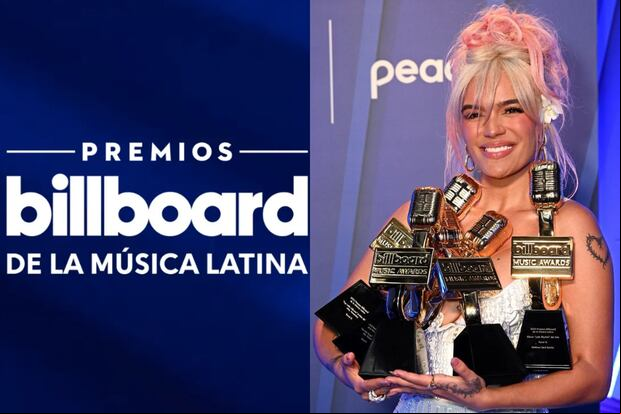 Horario para ver los Premios Billboard de la Música Latina 2023 en vivo y en directo desde Estados Unidos. | Crédito: @latinbillboards / Composición