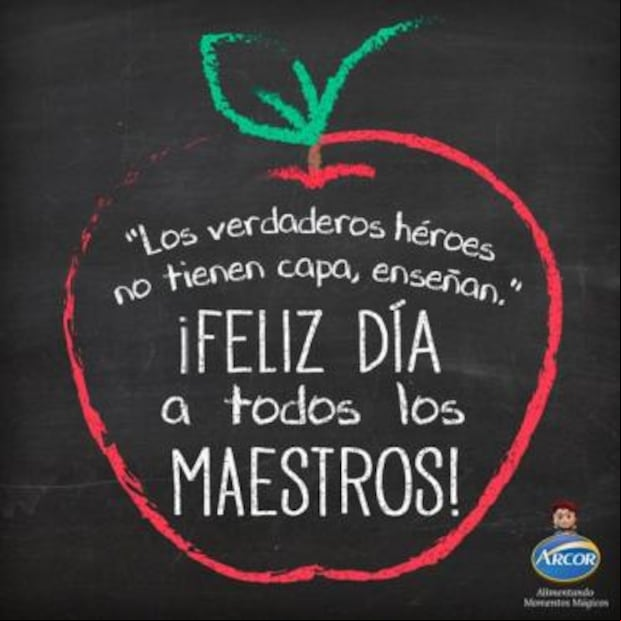 Imágenes por el Día del Maestro (Foto: internet)