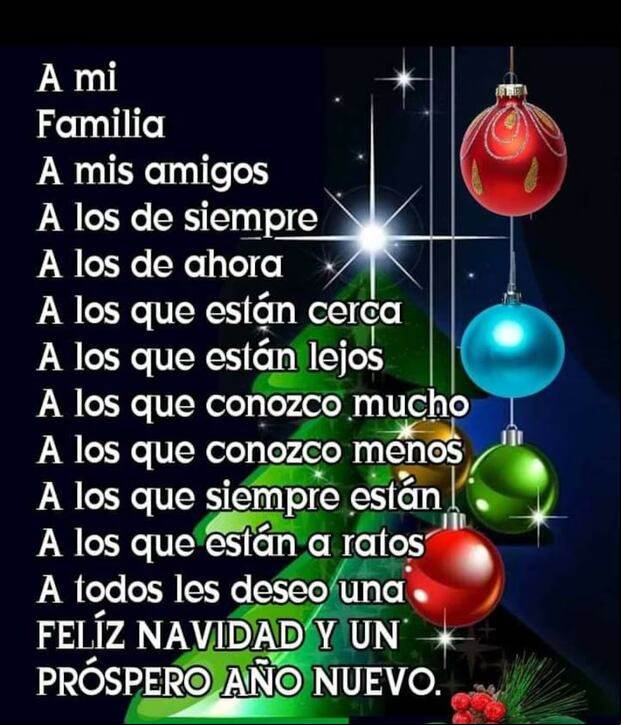 Las mejores imágenes para dedicar este 25 diciembre en Navidad. (Foto: Difusión).