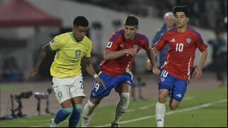 Video, goles y resumen: Chile perdió 2-1 ante Brasil por las Eliminatorias 2026