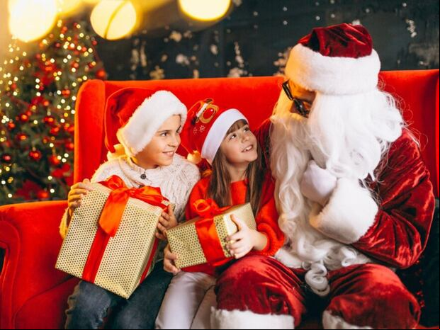 Envía estos mensajes a los pequeños de la casa por Navidad. (Foto: senivpetro/freepik)