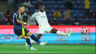 No pudo ser para Cristiano, pese a gol: Al Nassr perdió 4-1 ante Al Hilal en la Supercopa de Arabia Saudita