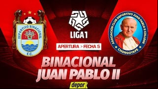 Binacional vs. Juan Pablo II College: fecha, horarios y canales del partido por Liga 1