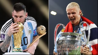 ¿Lionel Messi o Erling Haaland, quién se llevará el Balón de Oro?