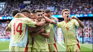España vs. Francia (5-3): video, goles y resumen del oro olímpico de la ‘Roja’ en París 2024