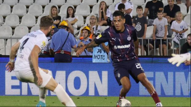 Joao Grimaldo debutó con triunfo en Partizan de Belgrado. (Foto: Partizan)