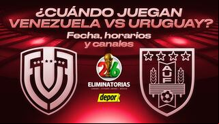 ¿Cuándo juegan Venezuela vs. Uruguay por las Eliminatorias al Mundial 2026 desde Maturín?