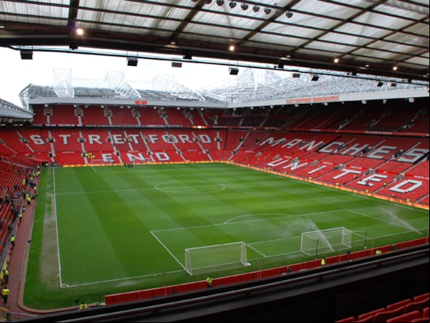 El estadio del Mancester United, el Old Traffor, fue inaugurado el 19 de febrero de 1910 en Inglaterra. (Foto: Agencias).