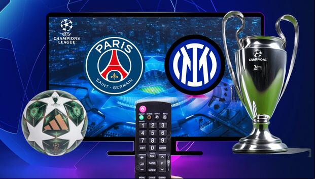 These are the times and TV channels to watch the PSG vs. Inter match this Saturday, May 31, for the 2025 Champions League final. (Photo: Canva.com / Noé Yactayo)