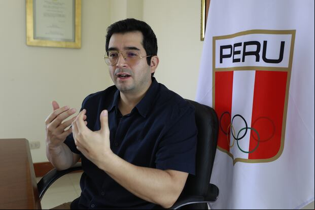 Renzo Manyari, presidente del Comité Olímpico Peruano. (Foto: Julio Reaño / GEC)