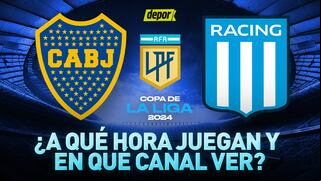 A qué hora juegan Boca vs. Racing y en qué canales ver Copa de la Liga