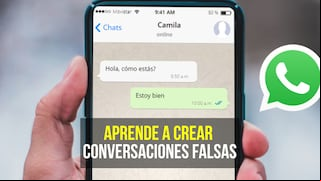 Los pasos para crear una conversación falsa de WhatsApp para iOS