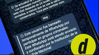 ¿Chau cuenta? No envíes la broma de WhatsApp “Este fue suspendido” a desconocidos